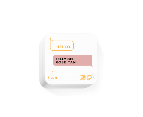 HELLO. Jelly Gel, ROSE TAN, 20 g, гель-желе #1