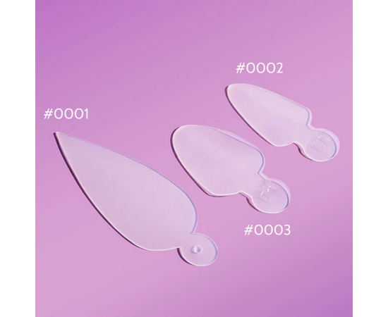 DNKa’. Professional Nail Molds #0001. Силіконові молди #4