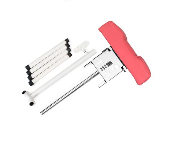 Teri. Pedicure stand for nail dust collector, pink. Педикюрна підставка для настільних витяжок з рожевим верхом (під замовлення) #6