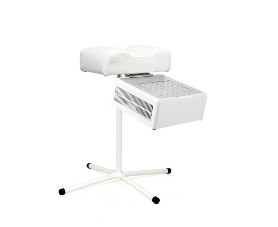 Teri. Pedicure stand for nail dust collector, white. Педикюрна підставка для настільних витяжок з білим верхом (під замовлення) #3