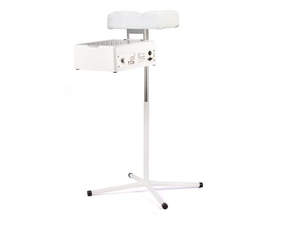 Teri. Pedicure stand for nail dust collector, white. Педикюрна підставка для настільних витяжок з білим верхом (під замовлення) #2