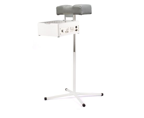 Teri. Pedicure stand for nail dust collector, gray. Педикюрна підставка для настільних витяжок з сірим верхом (під замовлення) #2