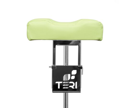 Teri. Pedicure stand for nail dust collector, pistachio. Педикюрна підставка для настільних витяжок з фісташковим верхом (під замовлення) #4