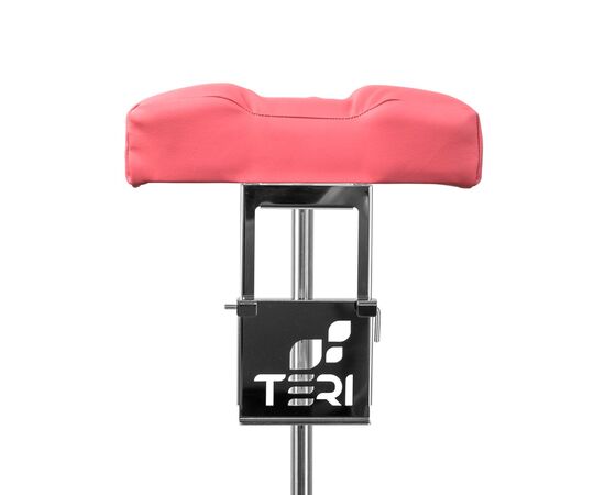 Teri. Pedicure stand for nail dust collector, pink. Педикюрна підставка для настільних витяжок з рожевим верхом (під замовлення) #5