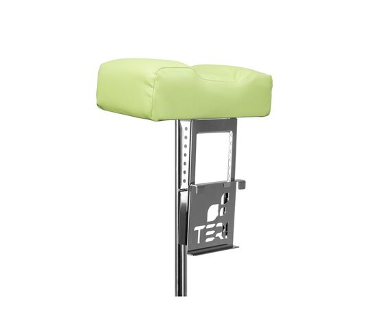 Teri. Pedicure stand for nail dust collector, pistachio. Педикюрна підставка для настільних витяжок з фісташковим верхом (під замовлення) #6