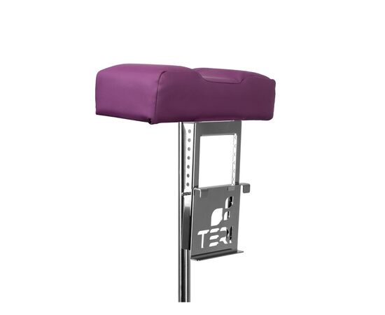 Teri. Pedicure stand for nail dust collector, purple. Педикюрна підставка для настільних витяжок з пурпурним верхом (під замовлення) #4