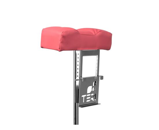 Teri. Pedicure stand for nail dust collector, pink. Педикюрна підставка для настільних витяжок з рожевим верхом (під замовлення) #4