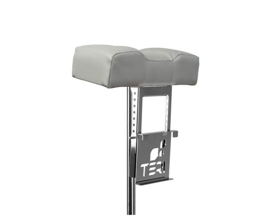 Teri. Pedicure stand for nail dust collector, gray. Педикюрна підставка для настільних витяжок з сірим верхом (під замовлення) #4