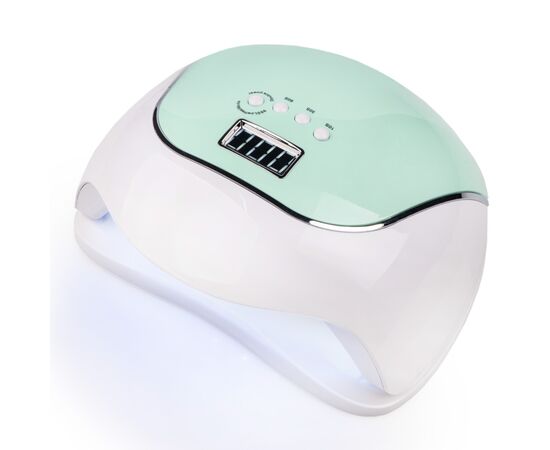 UV-LED lamp SUN BQ-V5 120W MACAROON GREEN. Лампа для сушки гель-лаку зелена #1