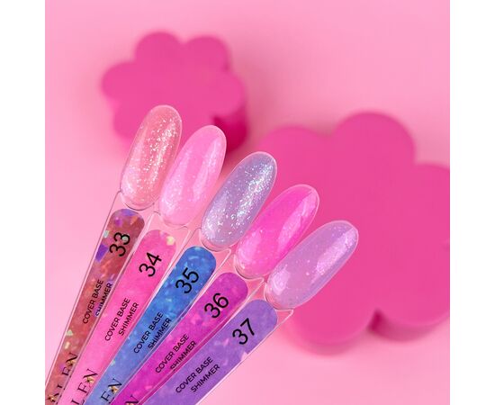 EDLEN Cover base SHIMMER №33, 9 ml #3