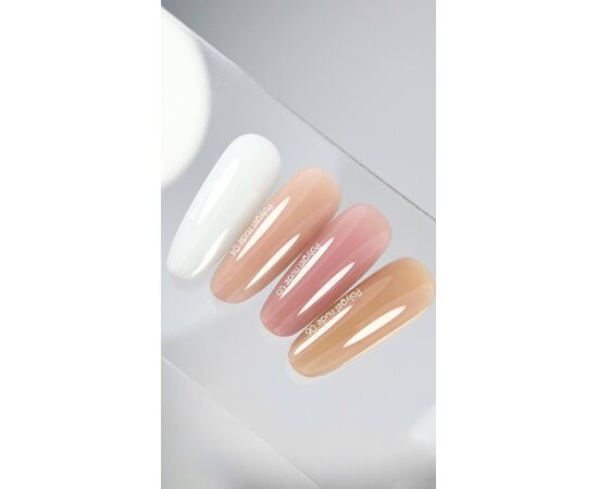 NOTD. Polygel, Nude #04, 30 ml, полігель дрібнозернистий #3