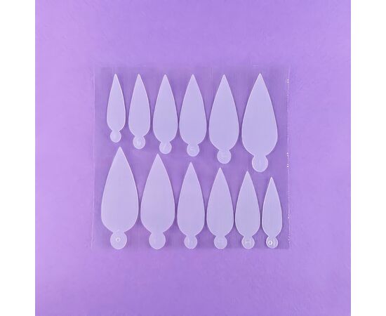 DNKa’. Professional Nail Molds #0001. Силіконові молди #1