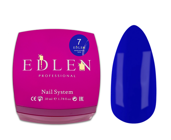 EDLEN. Water Acrygel Neon №07, 50 ml #1