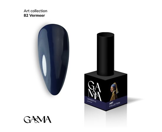 GA&MA. Gel polish #82 Vermeer, 10 ml, гель-лак #1