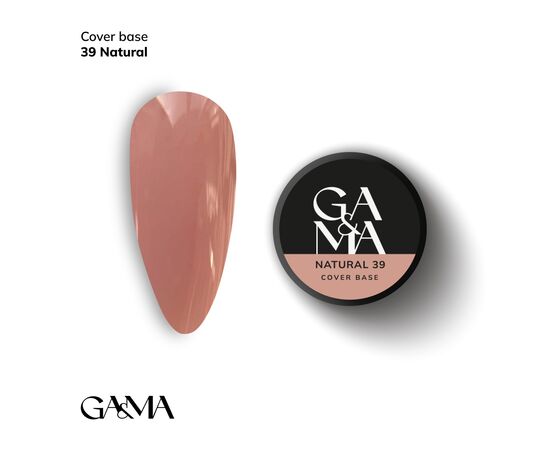 GA&MA. Cover base #39 NATURAL, 30 ml #1