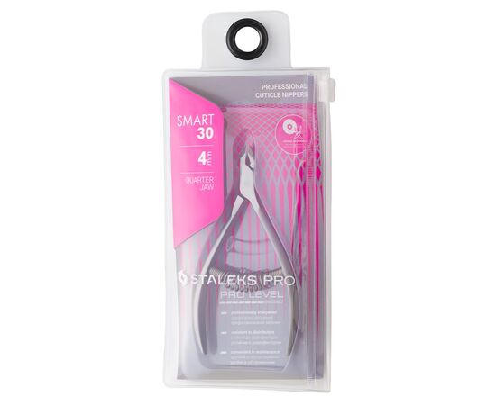 STALEKS. Cuticle nippers, 4 mm, Кусачки для шкіри SMART 30 #5