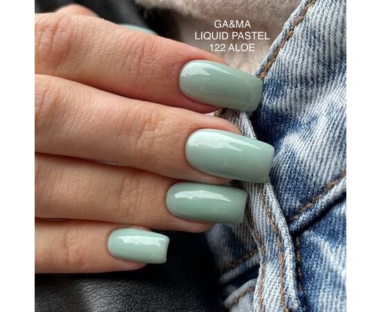 GA&MA. Gel polish #122 ALOE, 10 ml, гель-лак, Алое #4