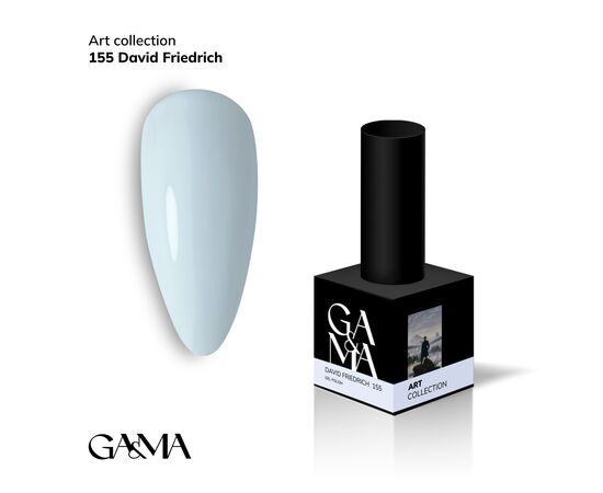 GA&MA. Gel polish #155 David Friedrich, 10 ml, гель-лак #1