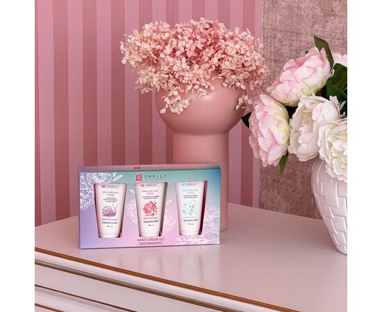 SHELLY. Hand Cream Set, 45 ml x 3 pcs. Набір кремів для рук, 45 мл х 3 шт. #4