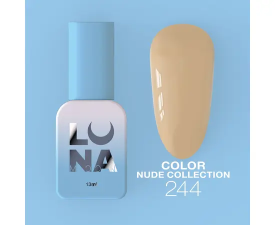 LUNAmoon. Gel Polish #244, 13 ml, гель-лак #1