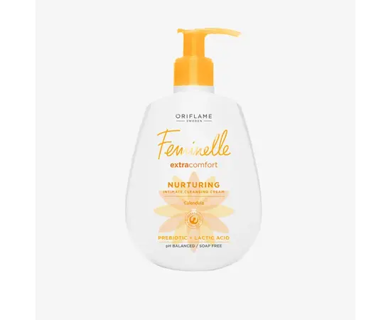 FEMINELLE. Nurturing Intimate Wash, Calendula, 300 ml, Пом'якшувальний крем-гель для інтимної гігієни #1