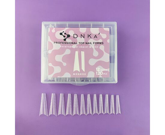 DNKa’. Top Nail Forms, Monroe, 120 шт, Верхні форми #1