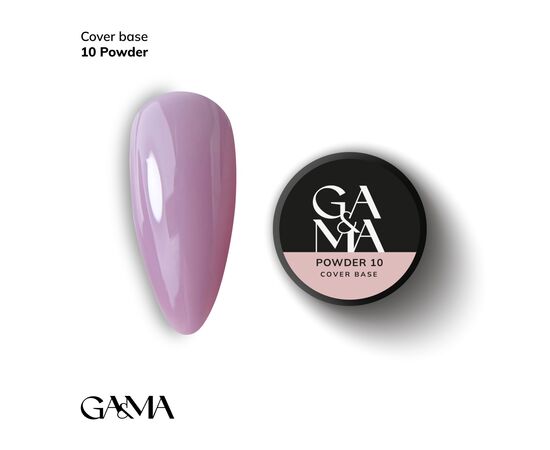 GA&MA. Cover base #10, POWDER, 30 ml #1