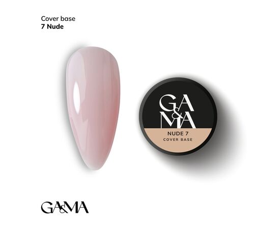 GA&MA. Cover base #7, NUDE, 30 ml #1