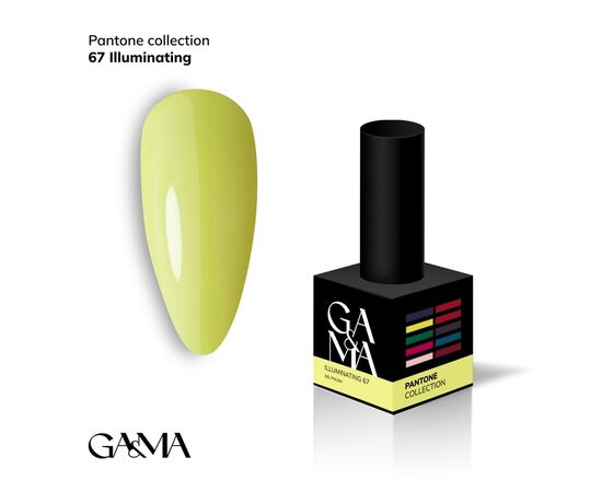 GA&MA. Gel polish #67 ILLUMINATING,10 ml, гель-лак #1