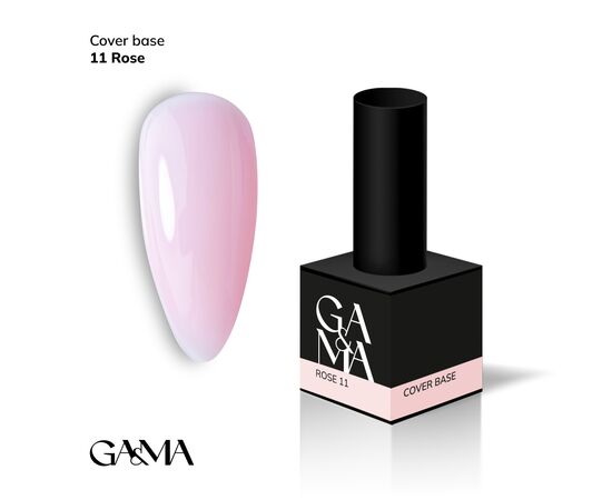 GA&MA. Cover base #11, ROSE, 15 ml #1