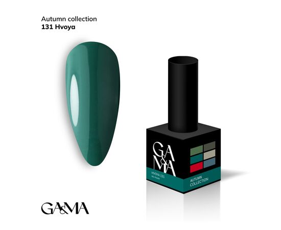 GA&MA. Gel polish #131 Needles, 10 ml, гель-лак, Хвоя #1