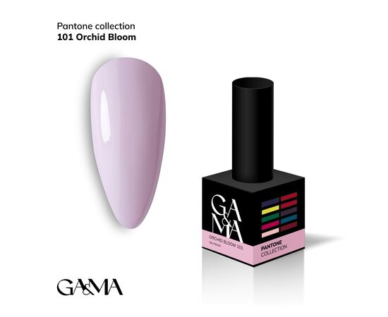 GA&MA. Gel polish #101 ORCHID BLOOM, 10 ml, гель-лак #1