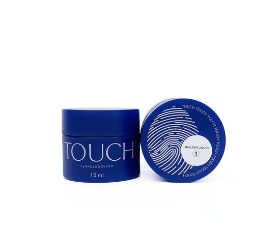 TOUCH. Liquid Builder Gel #01, 15 ml, міцний рідкий гель для нарощування, молочний #5