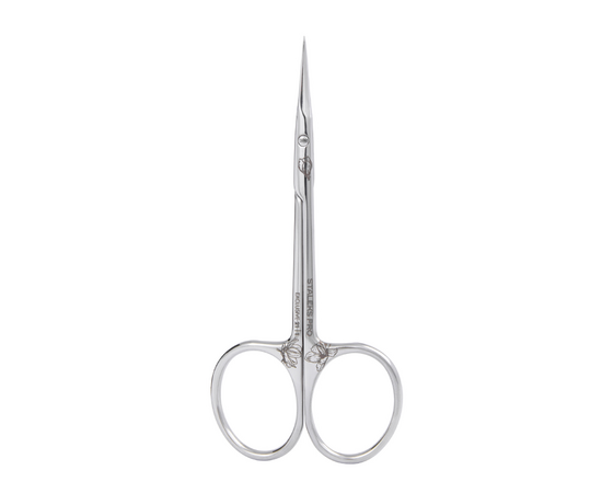 УЦІНКА / STALEKS Cuticle scissors, Ножиці з гачком для кутикули EXCLUSIVE 21 TYPE 1 Magnolia #1