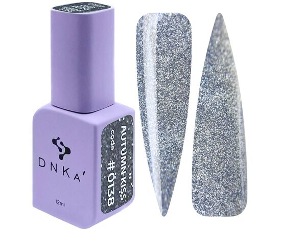 DNKa’. Gel Polish, Autumn Kiss #0138, reflective, 12 ml, світловідбиваючий гель-лак #1