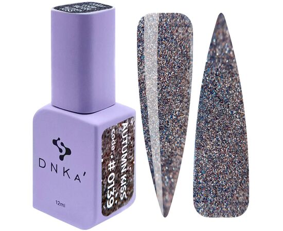 DNKa’. Gel Polish, Autumn Kiss #0139, reflective, 12 ml, світловідбиваючий гель-лак #1