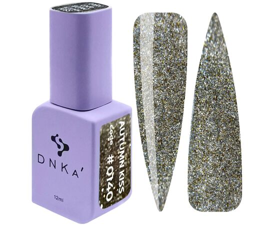 DNKa’. Gel Polish, Autumn Kiss #0140, reflective, 12 ml, світловідбиваючий гель-лак #1