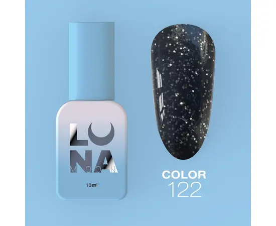 УЦІНКА / LUNAmoon. Gel Polish #122, 13 ml, гель-лак #1