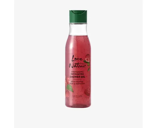 Simple joys. Shower gel with organic mint & raspberry, 250 ml, Відлущувальний гель для душу з органічною м'ятою і малиною #1