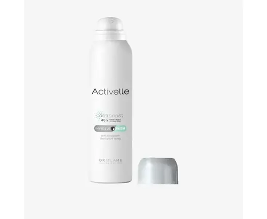 Activelle. Спрей дезодорант-антиперспірант без білих слідів, 150 ml #2