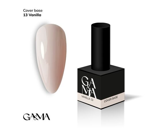 GA&MA. Cover base #13, VANILLA, 15 ml #1