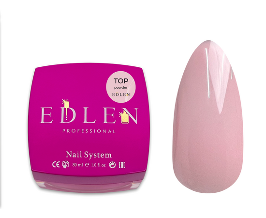 EDLEN. Powder Top, 30 ml, топ пудровий #1