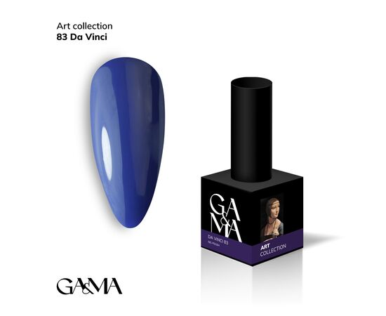 GA&MA. Gel polish #83 Da Vinci, 10 ml, гель-лак #1