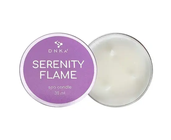 DNKa’. Spa Candle, Serenity Flame, 30 ml. Масажна спа-свічка для догляду за шкірою. #1