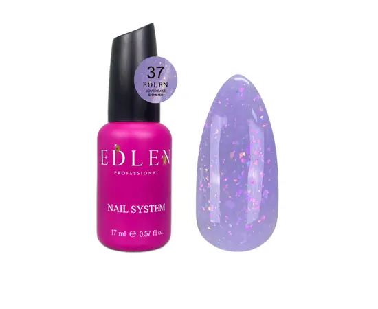 EDLEN Cover base SHIMMER №37, 17 ml #1