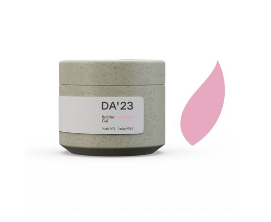 DA'23. Builder gel, Arch #6, 30 ml, будівельний гель #1