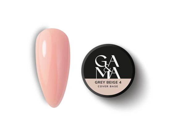 GA&MA. Cover base #4, GREY BEIGE, 30 ml #1