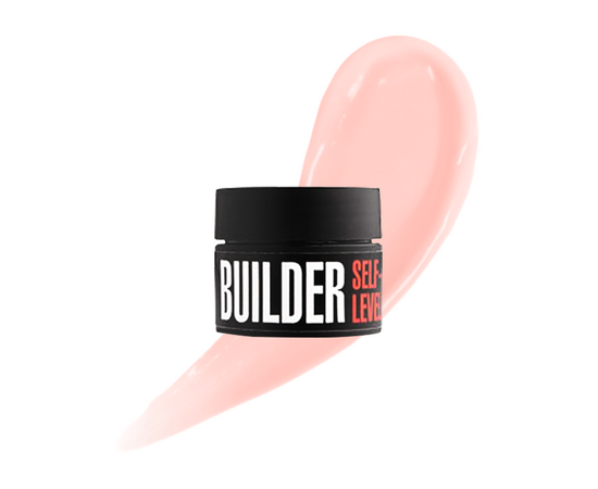 KODI. Builder self-level gel, Beige, 13 g. Моделюючий самовирівнюючий гель, бежевий #1