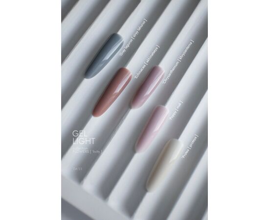 DA'23. Gel Light, Poppy, 15 ml, гель середньо-рідкої консистенції #2