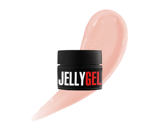 KODI. Jelly gel, 03, Beige with gold shimmer, 13 g. Гель-желе, бежевий з золотистим сяйвом #1